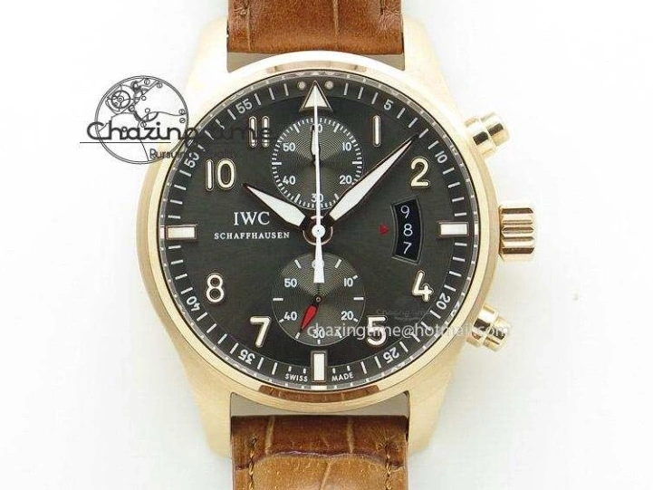 MIROTIME 0510 Durable Big Pilot 5019 Ceramic Case Black Dial Green Markers Asian 23J 7396